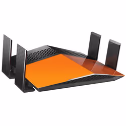 D-Link AC1900 EXO routeur sans fil Gigabit Ethernet Bi-bande (2,4 GHz / 5 GHz) Noir, Orange - Vue supplémentaire 3