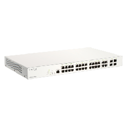 D-Link DBS-2000-28MP commutateur réseau Géré Gigabit Ethernet (10/100/1000) Gris (DBS-2000-28MP)