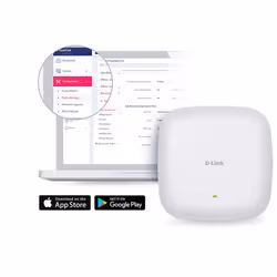 D-Link Nuclias Connect ‑ Point d’accès PoE bibande AX3600 Wi‑Fi 6 - Vue supplémentaire 5