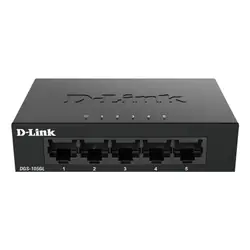 D-Link DGS-105GL/E commutateur réseau Non-géré Gigabit Ethernet (10/100/1000) Noir