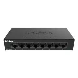 D-Link DGS-108GL Non-géré Gigabit Ethernet (10/100/1000) Noir