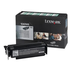 Lexmark 12A7415 Cartouche de tonerOriginal Noir