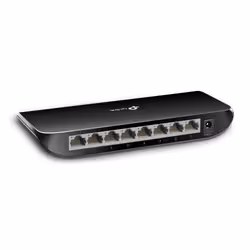 TP-LINK TL-SG1008D commutateur réseau Non-géré Gigabit Ethernet (10/100/1000) Noir (TL-SG1008D) - Vue supplémentaire 3