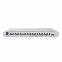 Ubiquiti USW-ENTERPRISE-24-POE commutateur réseau Géré L3 Gigabit Ethernet (10/100/1000) Connexion Ethernet, supportant l'alimentation via ce port (PoE) Argent - Vue supplémentaire 2