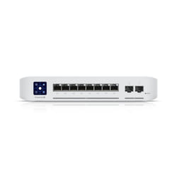 Ubiquiti UniFi Enterprise 8 PoE Géré L3 2.5G Ethernet (100/1000/2500) Connexion Ethernet, supportant l'alimentation via ce port (PoE) Acier inoxydable