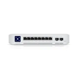 Ubiquiti UniFi Enterprise 8 PoE Géré L3 2.5G Ethernet (100/1000/2500) Connexion Ethernet, supportant l'alimentation via ce port (PoE) Acier inoxydable