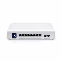 Ubiquiti UniFi Enterprise 8 PoE Géré L3 2.5G Ethernet (100/1000/2500) Connexion Ethernet, supportant l'alimentation via ce port (PoE) Acier inoxydable - Vue supplémentaire 3