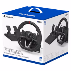 Hori Racing Wheel APEX Noir Volant + pédales PC, PlayStation 4, PlayStation 5 - Vue supplémentaire 9