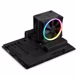 NZXT T120 RGB Processeur Refroidisseur d'air 12 cm Noir - Vue supplémentaire 6