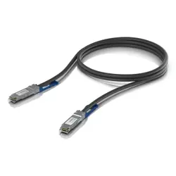 Ubiquiti UACC-DAC-QSFP28-1M câble InfiniBand et à fibres optiques Noir