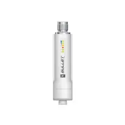 Ubiquiti BM2HP 100 Mbit/s Blanc Connexion Ethernet, supportant l'alimentation via ce port (PoE)