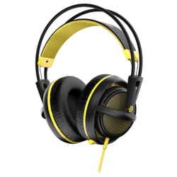 Steelseries Siberia 200 Casque Avec fil Arceau Jouer Noir, Jaune