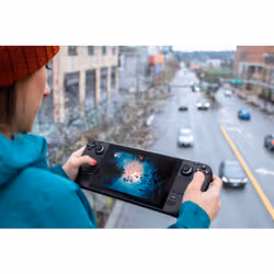 Valve Steam Deck console de jeux portables 17,8 cm (7") 256 Go Écran tactile Wifi Noir - Vue supplémentaire 8