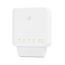 Ubiquiti UniFi USW‑FLEX Géré L2 Gigabit Ethernet (10/100/1000) Connexion Ethernet, supportant l'alimentation via ce port (PoE) Blanc