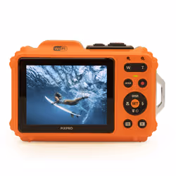 Kodak PIXPRO WPZ2 1/2.3" Appareil-photo compact 16 MP BSI CMOS 4608 x 3456 pixels Noir, Orange - Vue supplémentaire 2
