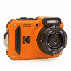 Kodak PIXPRO WPZ2 1/2.3" Appareil-photo compact 16 MP BSI CMOS 4608 x 3456 pixels Noir, Orange - Vue supplémentaire 3