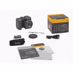 Kodak ASTRO ZOOM 1/2.3" Appareil-photo compact 16,35 MP BSI CMOS Noir - Vue supplémentaire 8