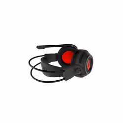 MSI DS502 Casque Avec fil Arceau Jouer Noir, Rouge - Vue supplémentaire 4