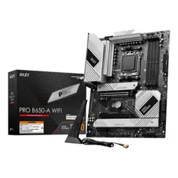 MSI PRO B650-A WIFI carte mère AMD B650 Emplacement AM5 ATX