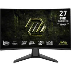 MSI MAG 274CF X24 écran plat de PC 68,6 cm (27") 1920 x 1080 pixels Full HD Noir