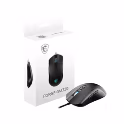 MSI FORGE GM320 souris Gaming Ambidextre USB Type-A Optique 12800 DPI - Vue supplémentaire 5