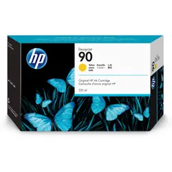 HP 90 225-ml Yellow DesignJet Ink Cartridge cartouche d'encreOriginal Jaune