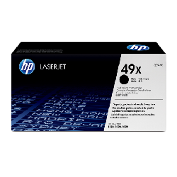 HP 49X toner LaserJet noir grande capacité authentique