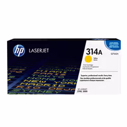 HP 314A Yellow Original LaserJet Toner Cartridge Cartouche de tonerJaune - Vue supplémentaire 8