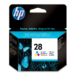 HP 28 cartouche d'encreOriginal Rendement standard Cyan, Magenta, Jaune