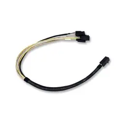 Broadcom L5-00219-00 câble Serial Attached SCSI (SAS) Noir