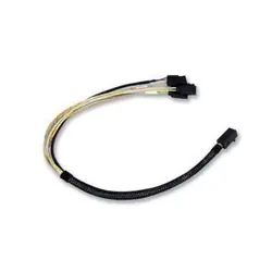 Broadcom L5-00220-00 câble Serial Attached SCSI (SAS) 0,6 m Noir