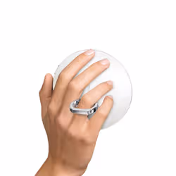 simplehuman ST3042 miroir de maquillage Autonome Rond Blanc - Vue supplémentaire 3