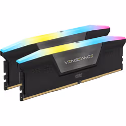 Corsair Vengeance RGB CMH64GX5M2B6000C40 Barrette Mémoire 64 Go 2 x 32 Go DDR5 6000 MHz - Vue supplémentaire 2