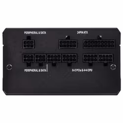 Corsair RM650 unité d'alimentation d'énergie 650 W 20+4 pin ATX ATX Noir (CP-9020194-EU) - Vue supplémentaire 4