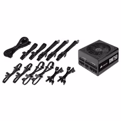 Corsair RM750 unité d'alimentation d'énergie 750 W 20+4 pin ATX ATX Noir (CP-9020195-EU) - Vue supplémentaire 9