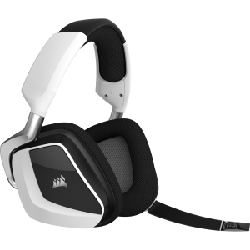 Corsair VOID RGB ELITE Wireless Casque Arceau Noir, Blanc