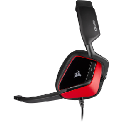 Corsair VOID ELITE SURROUND Casque Arceau Noir, Rouge