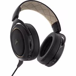 Corsair HS70 PRO WIRELESS Casque Arceau Noir, Crème - Vue supplémentaire 2