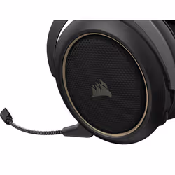 Corsair HS70 PRO WIRELESS Casque Arceau Noir, Crème - Vue supplémentaire 5
