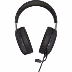 Corsair HS60 PRO STEREO Casque Arceau Noir, Jaune - Vue supplémentaire 6