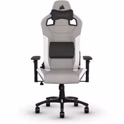 Corsair T3 RUSH Siège de jeu sur PC Siège rembourré Gris, Blanc - Vue supplémentaire 2