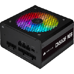 Corsair CX550F 80Plus Bronze RGB (Noir)