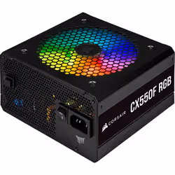 Corsair CX550F RGB unité d'alimentation d'énergie 550 W 24-pin ATX Noir - Vue supplémentaire 3