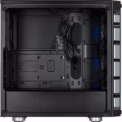 Corsair iCUE 465X RGB Midi Tower Noir (CC-9011188-WW) - Vue supplémentaire 4