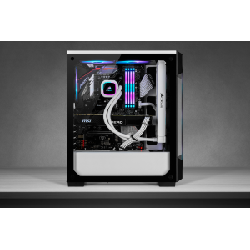 Corsair iCUE 220T RGB Midi Tower Blanc