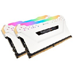 Corsair Vengeance CMW16GX4M2D3600C18W Barrette Mémoire 16 Go 2 x 8 Go DDR4 3600 MHz