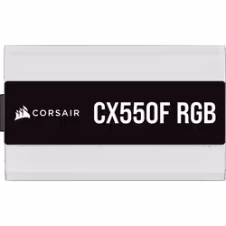 Corsair CX Series CX550F RGB unité d'alimentation d'énergie 550 W 24-pin ATX ATX Blanc (CP-9020225-EU) - Vue supplémentaire 8