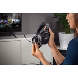 Corsair HS70 Bluetooth Casque Arceau Connecteur de 3,5 mm Noir - Vue supplémentaire 11