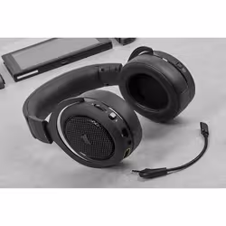 Corsair HS70 Bluetooth Casque Arceau Connecteur de 3,5 mm Noir - Vue supplémentaire 7