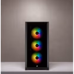 Corsair iCUE 4000X RGB Midi Tower Noir - Vue supplémentaire 12